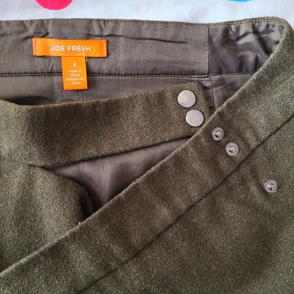 Army Green Skirt - Picture 8 of 8